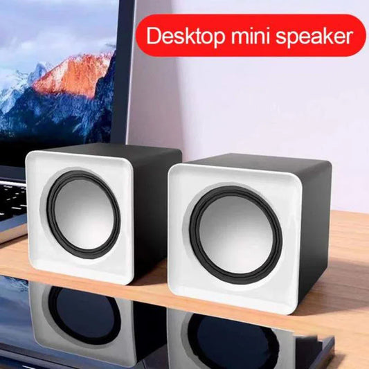 AyeBeau Mini USB Computer Speakers 2.0 Stereo – PC & Laptop Computer Speakers Oasis Select