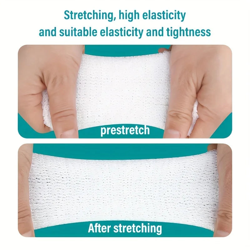 1 Roll Breathable Net Tubular Bandage Elastic Mesh Wound Dressing Tubing Gauze Bandage Stretch Tube Bandages For Wrist Peaceful Pleasures Health and Wellness