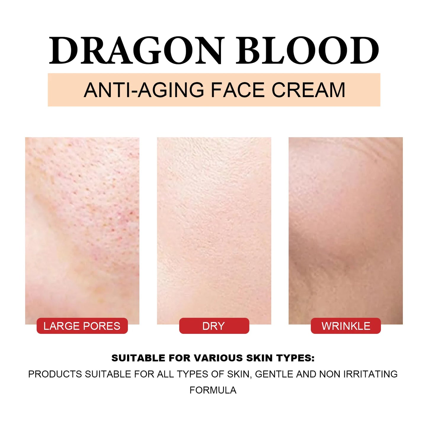 EELHOE Dragon Blood Face Cream – Firming & Moisturizing 50g