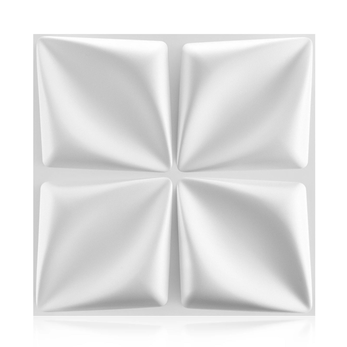 20/30PCS 3D diamond patterned PVC wall panel, suitable for indoor wall decoration, 11.8 x 11.8 inches (including tape) Peaceful Pleasures Health and Wellness