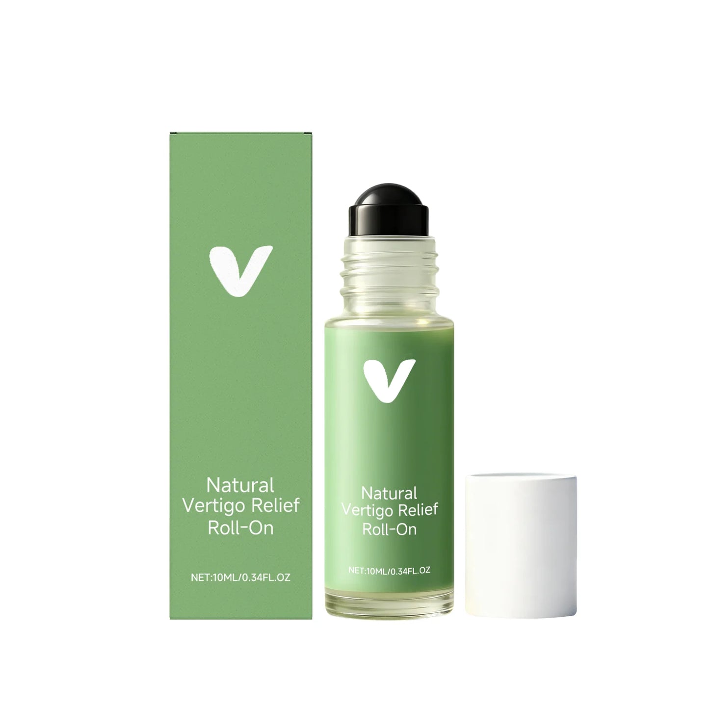 Menthol Soothing Oil Relieve Vertigo Dizziness Refresh Calm Mood Soothe Nausea Fast Absorb Fit Travel Vertigo Relief Oil Roll On Peaceful Pleasures Health and Wellness 10ml Boxed