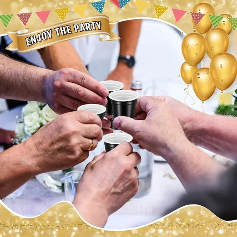 Disposable Mini Shot Glasses 50–200 Pack | Party Cups