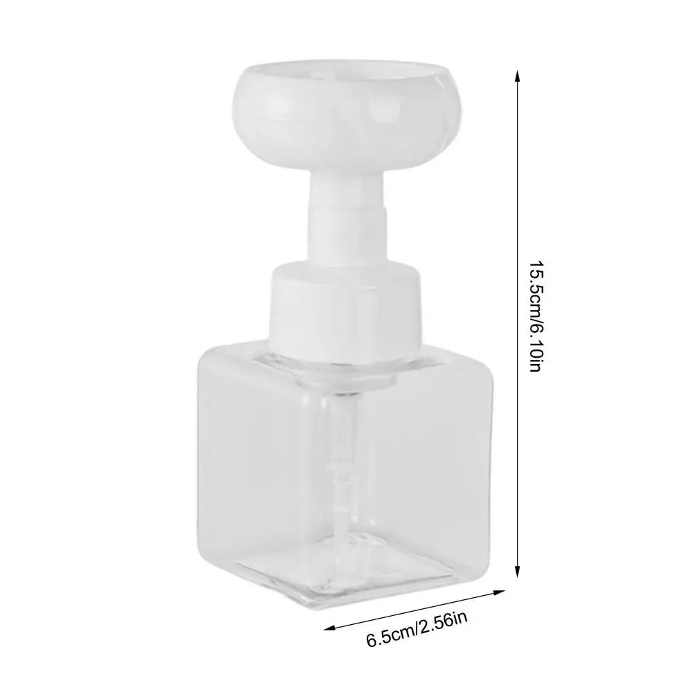 250/450ml Flower Soap Dispenser Bottle Empty Foaming Pump Container Decorative Refillable Bottle for DIY, Kitchen Bathroom Peaceful Pleasures Health and Wellness 250ml