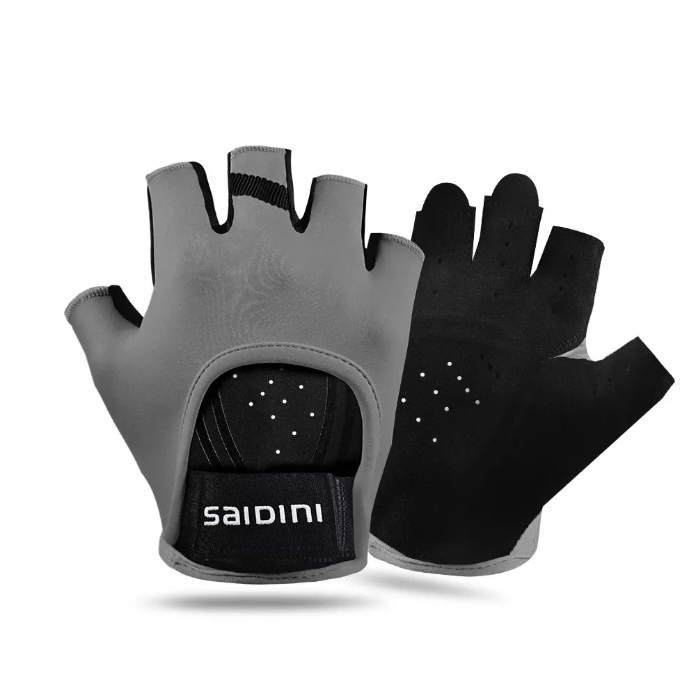 Half Finger Sports Gloves – Breathable Cycling & Gym Gloves