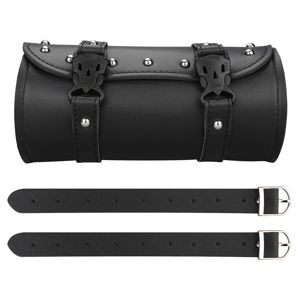 6 Style Motorcycle Tool Bag Waterproof PU Leather Universal Saddlebag Front Fork Handlebar Bags Luggage Storage Pouch For Harley Peaceful Pleasures Health and Wellness