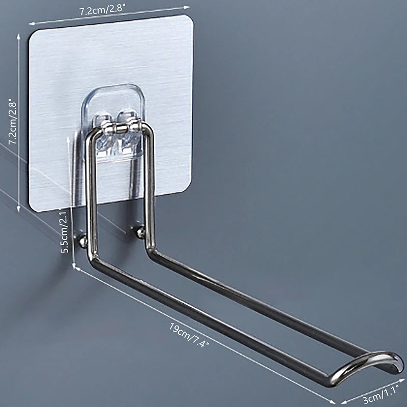 Folding Over-Door Clothes Drying Rack – Aluminum, Retractable Rod