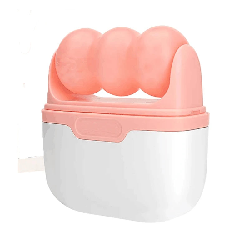 Mini Face Ice Roller – Dual-Sided V & W Skin Massager