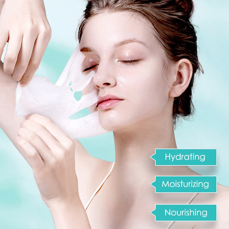 BIOAOUA Hyaluronic Acid Sheet Masks – Hydrating & Anti-Aging