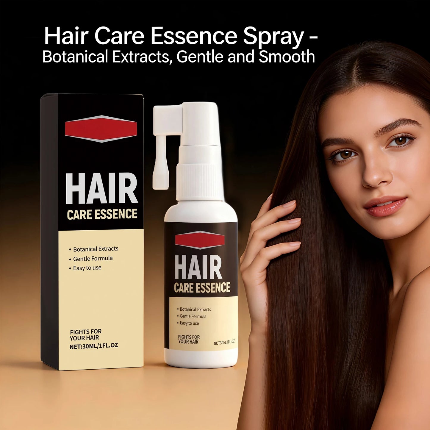 Botanical Based Hair Care Spray Moisturizing, Smooth & Shiny Hair Reduce Dryness Frizz Long Lasting Moisturizing Hair Care Peaceful Pleasures Health and Wellness