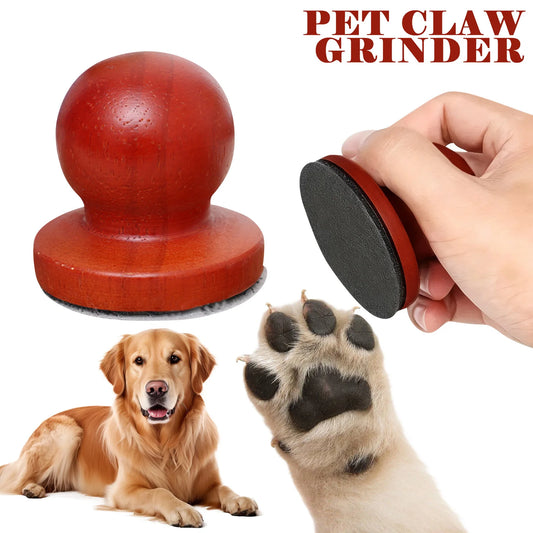 Dog Nail File Wooden Scratching Board – Pet Claw Care Set Pet Nail Grooming Set Peaceful Pleasures Health and Wellness