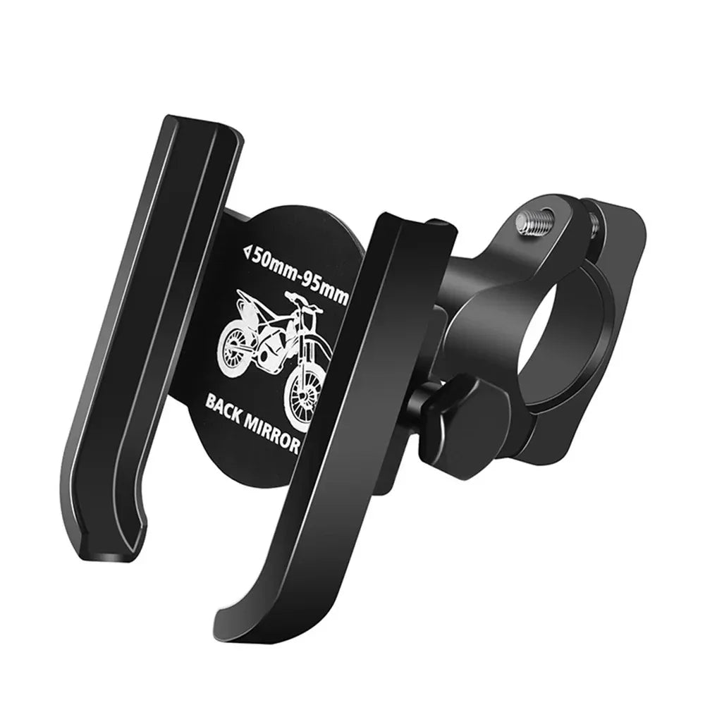 Aluminum Alloy Motorcycle Bike Phone Holder Handlebar Mount