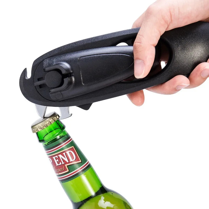 8-in-1 Stainless Steel Bottle & Can Opener Kitchen Tool Bottle & Can Opener Peaceful Pleasures Health and Wellness