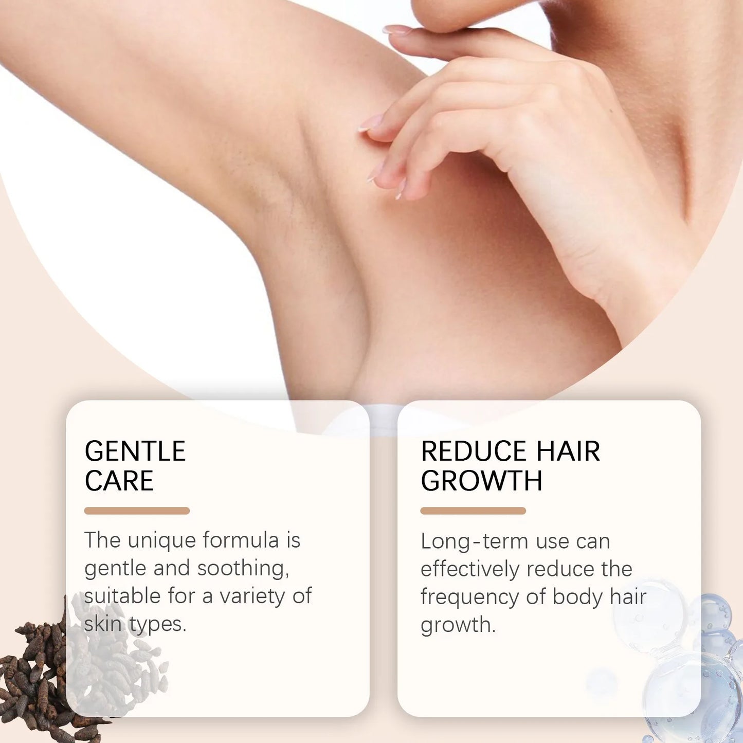 OceAura 60ml Post-Hair Removal Body Oil | Hair Inhibitor