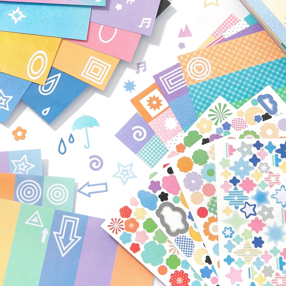 Daily Series Sticker Book Beauty Cutting Film Yanbian Hand Account