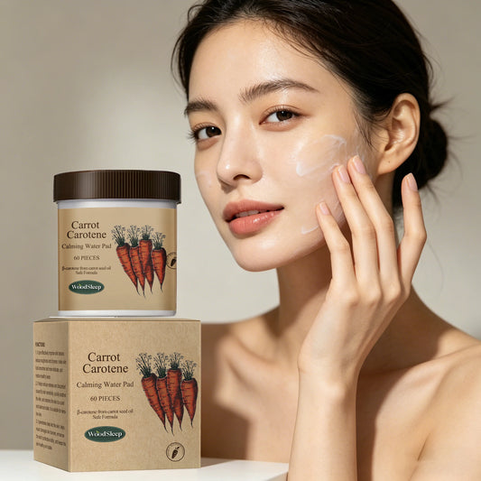 60-Pack Carrot Carotene Face Cleansing Pads | Pore Purifying Face Cleansing Pads Peaceful Pleasures Health and Wellness