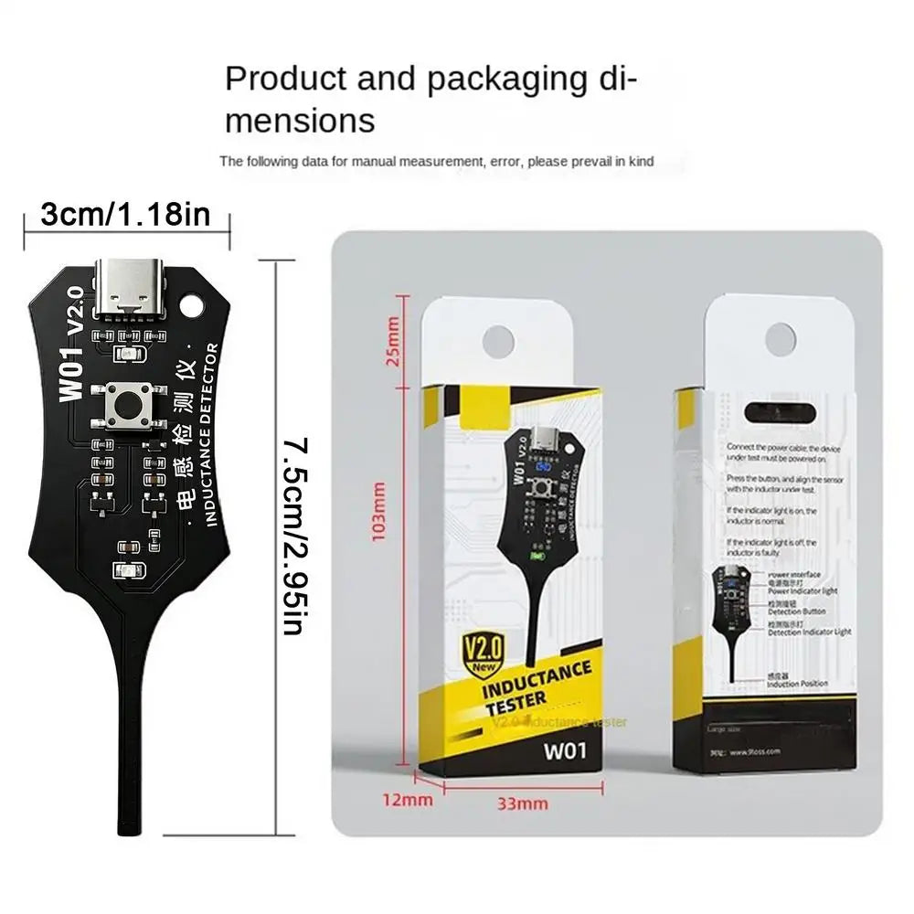 Inductance Detector Circuit Board Tester | Motherboard Coil Tool