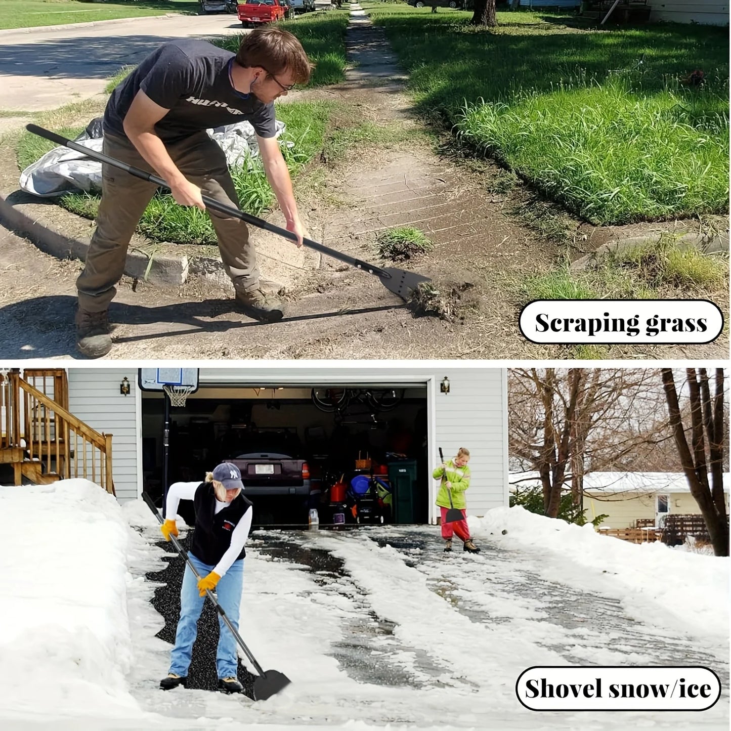 Multifunctional Cleaning Shovel Multi-purpose Garden Tool Outdoor