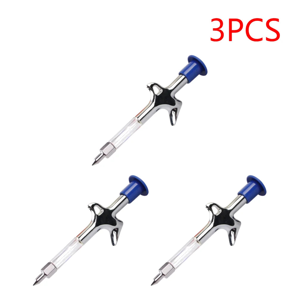 Bicycle Aluminum Grease Gun Aluminum Alloy MTB Bike Ball Bearing Hub Grease Syringe Bicycle Oil Lubricant Cycling Repair Tool Peaceful Pleasures Health and Wellness 3PCS