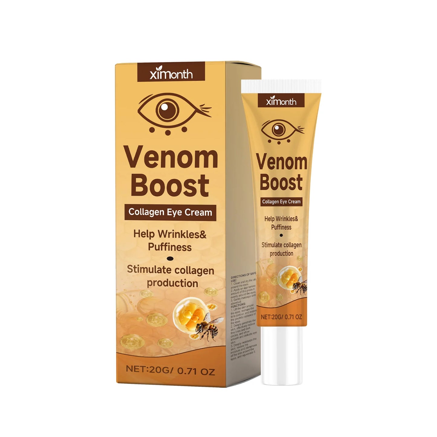Ximonth Bee Peptide Firming Eye Cream – Dark Circle & Fine Lines