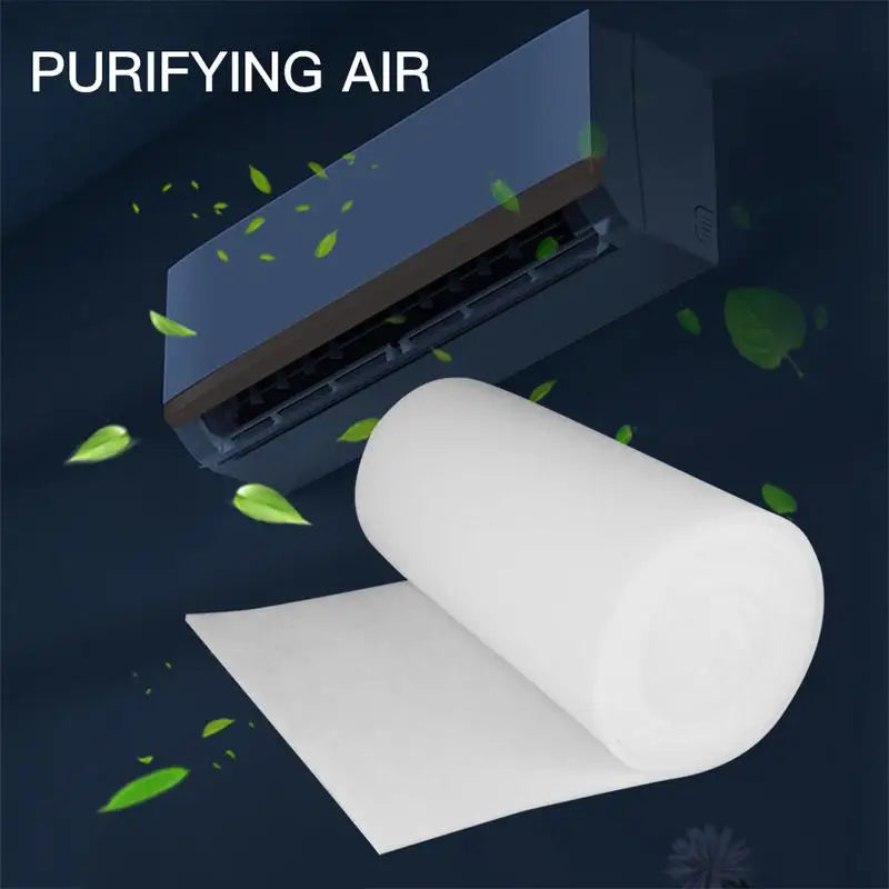 Air Conditioner Filter Air Conditioner Activated Carbon Purifier Fabric Roll Pre-Filters Adsorption Fabric Cut-to Fit Peaceful Pleasures Health and Wellness