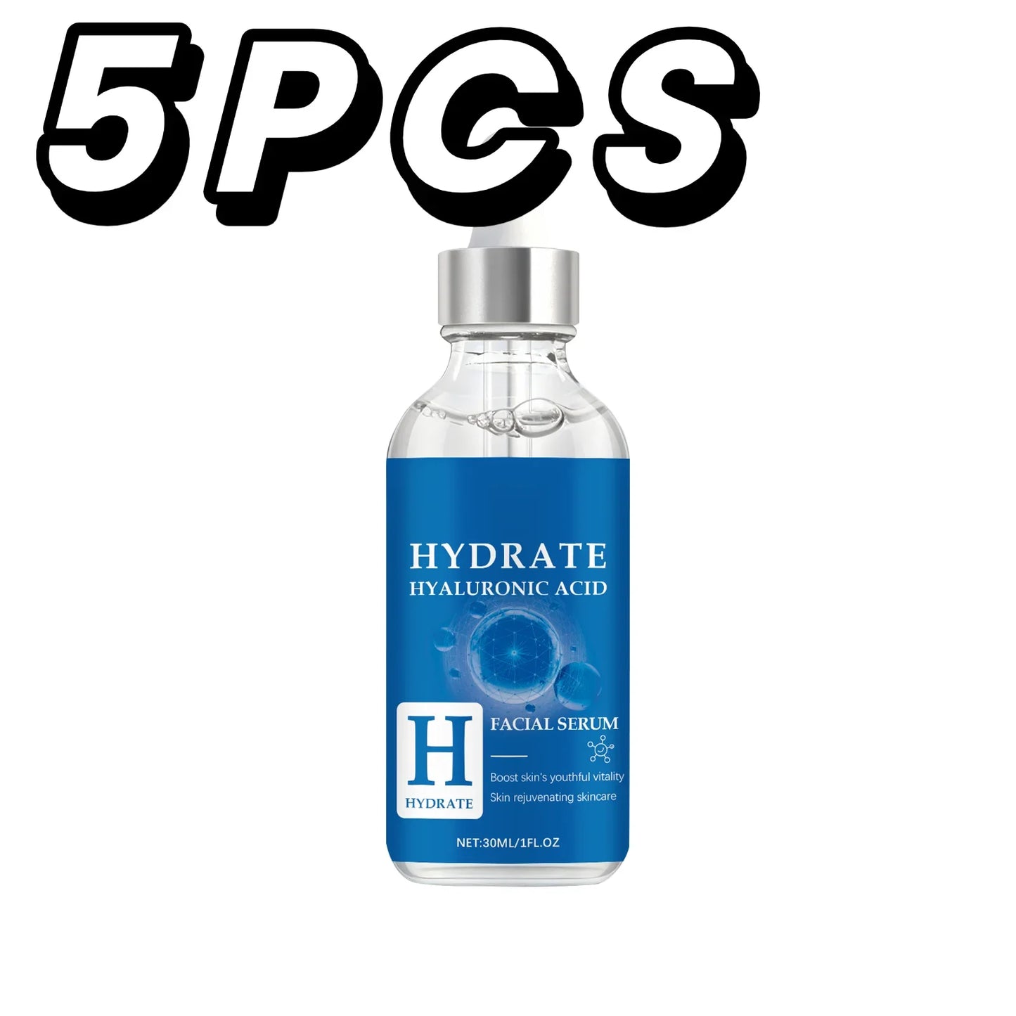 Hyaluronic Acid Face Serum – Deep Hydration, Fragrance Free