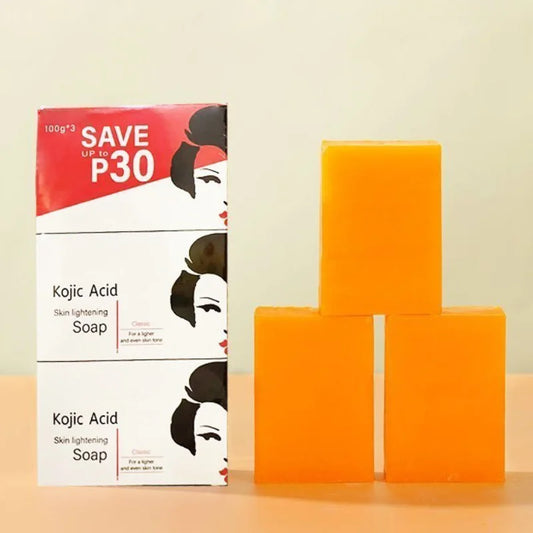 Kojic Acid Soap Face Body 100g Handmade Papaya Soap Deep Cleansing Brightening Skin Whitening Soap For Daily Facial Cleansing Peaceful Pleasures Health and Wellness