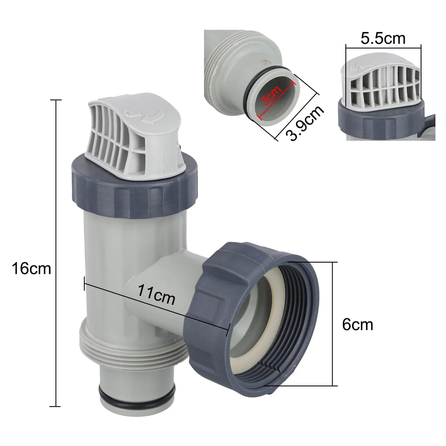 Pool Plunger Valve Assembly for Intex 28635EG 28633EG 28671EG