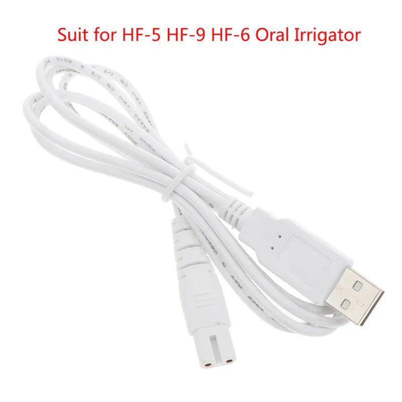USB Charging Cable for KOQZM HF-5 HF-6 HF-9 Oral Irrigator