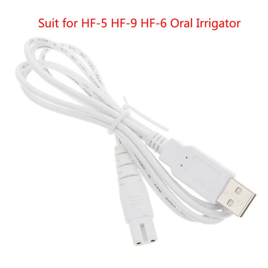 USB Charging Cable for KOQZM HF-5 HF-6 HF-9 Oral Irrigator Replacement Charging Cable Oasis Select