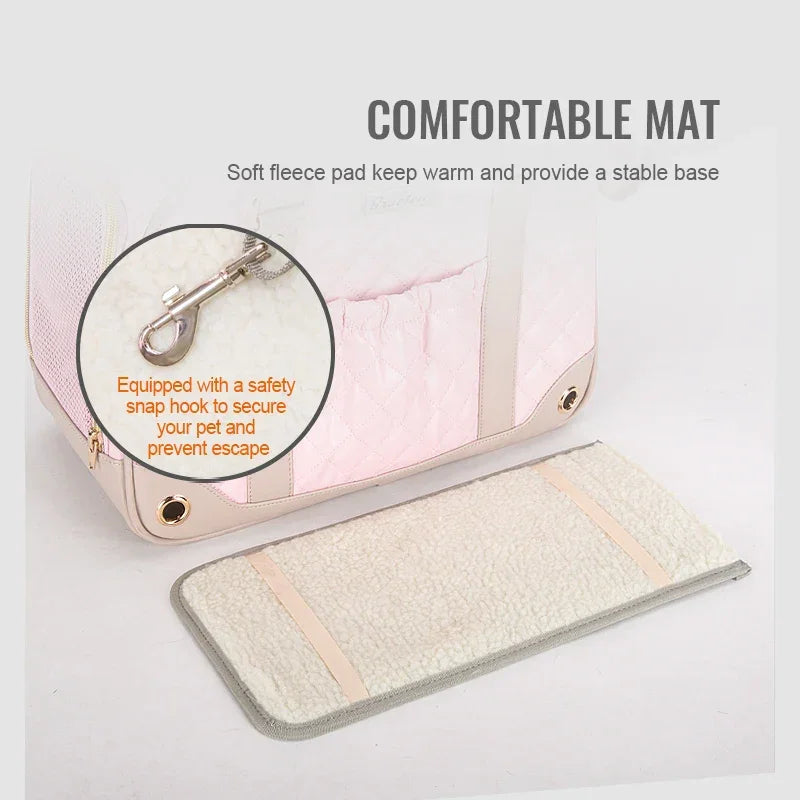 Truelove Fashion Pet Carrier Handbag Out of Portable Bag Space Cabin Hug Cat Dog Artifacts Out Bag Backpack Pet Box Cage TLX6971 Peaceful Pleasures Health and Wellness