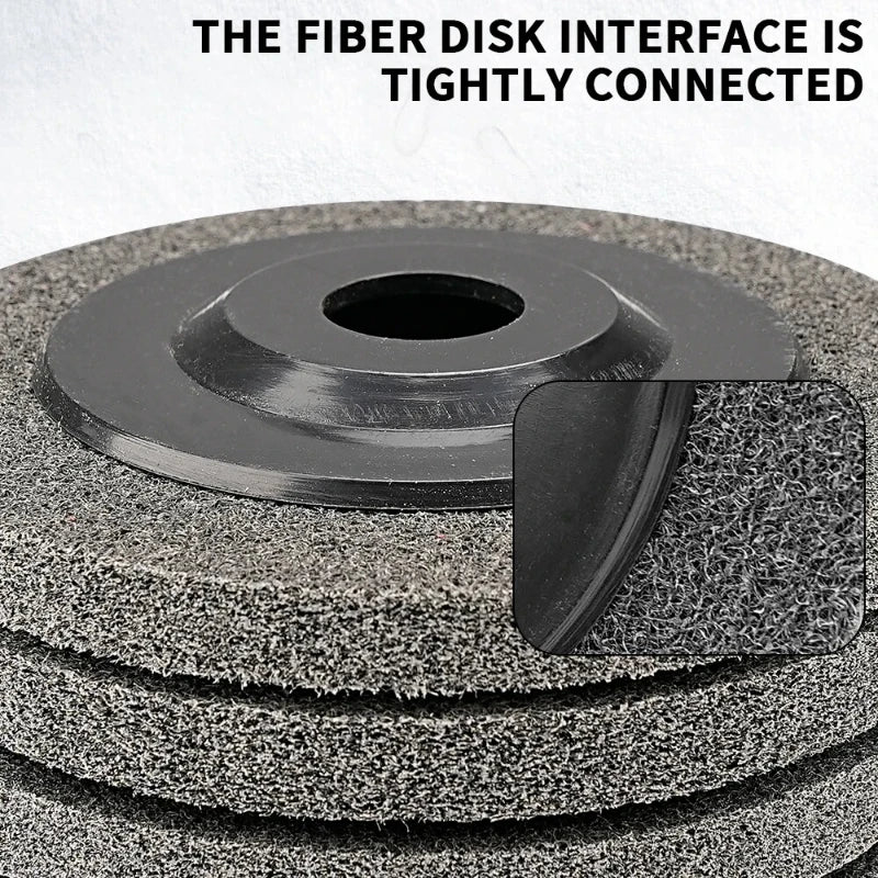 5-inch Nylon Fiber Polishing Wheel Suitable Metal Rust Removal
