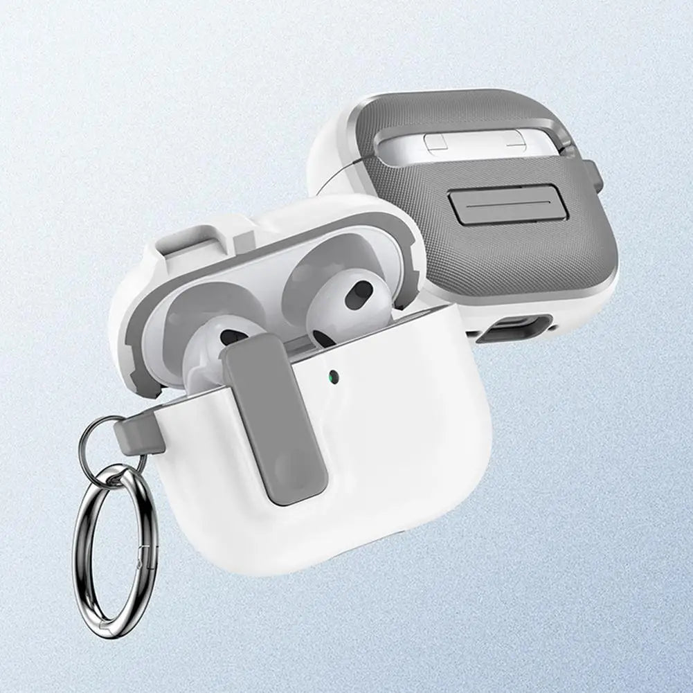 Silicone Case for AirPods 4 – TPU+PC Protective Cover