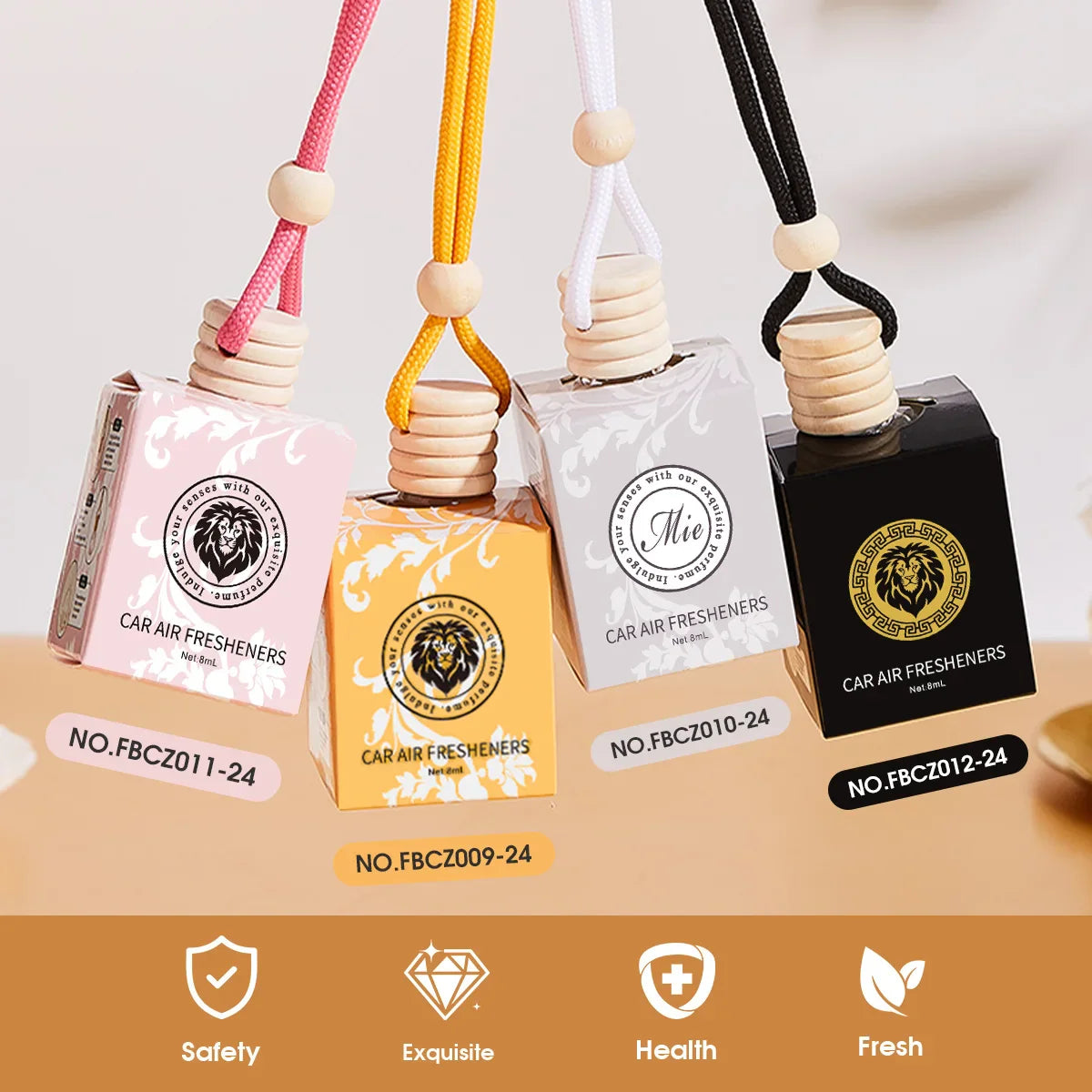 FORMBO Car Air Freshener – Long-Lasting Liquid Fragrance 8ml