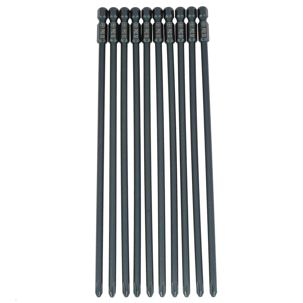 S2 Steel Cross Head PH2 Screwdriver Bits 1 Hex Shank