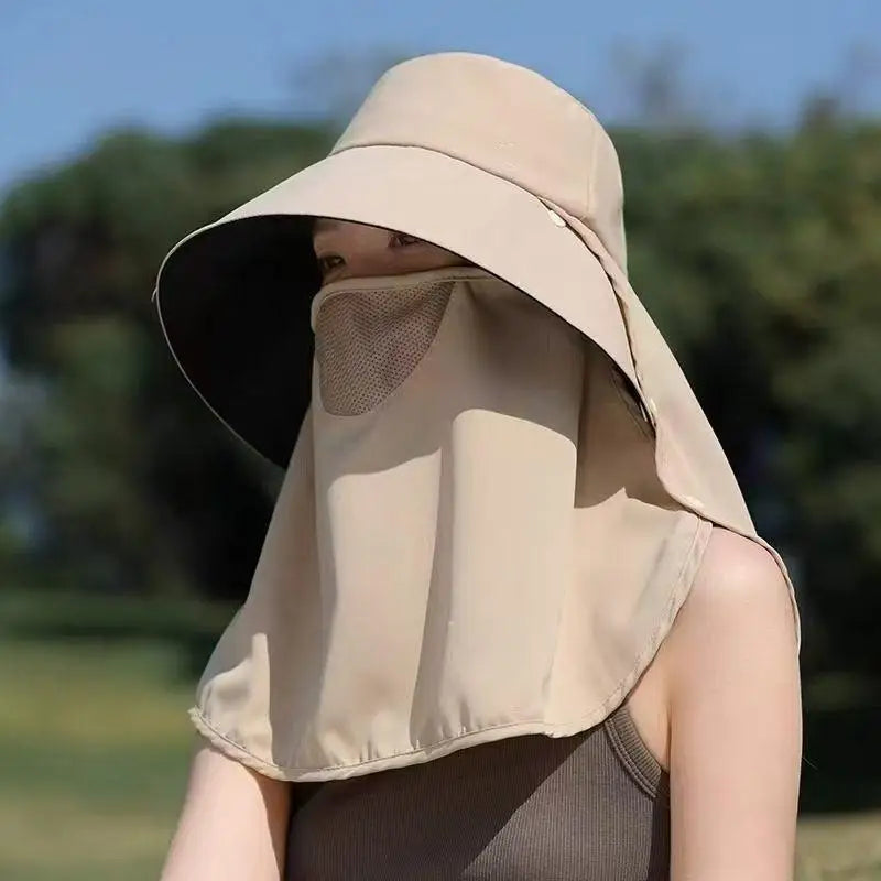 Wide Brim UV Sun Hat – Lightweight Breathable Beach Hat