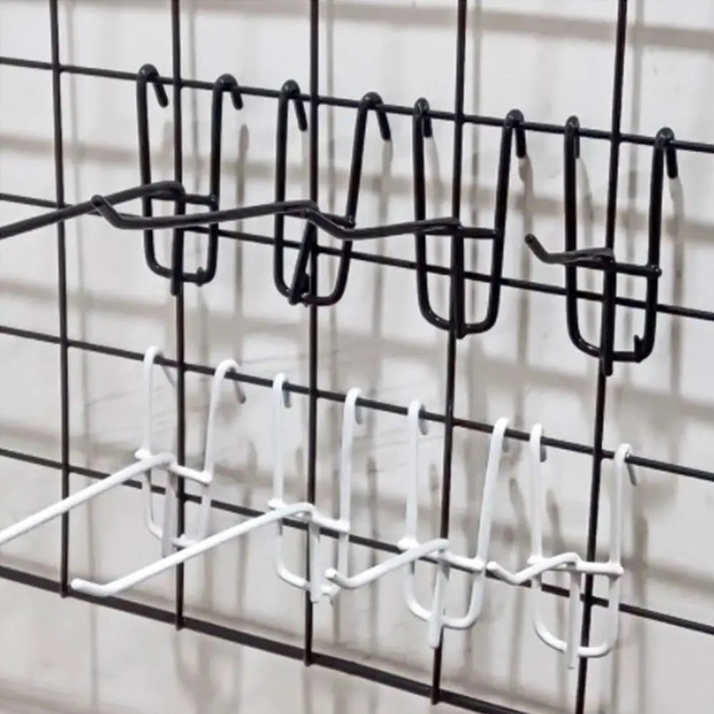 Metal Wire Netting Display Hooks | Grid Shelf Hook 5–20 cm