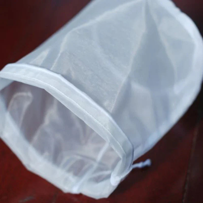 Fine Mesh Homebrew Straining Bags – Nylon Filter, 2-Pack