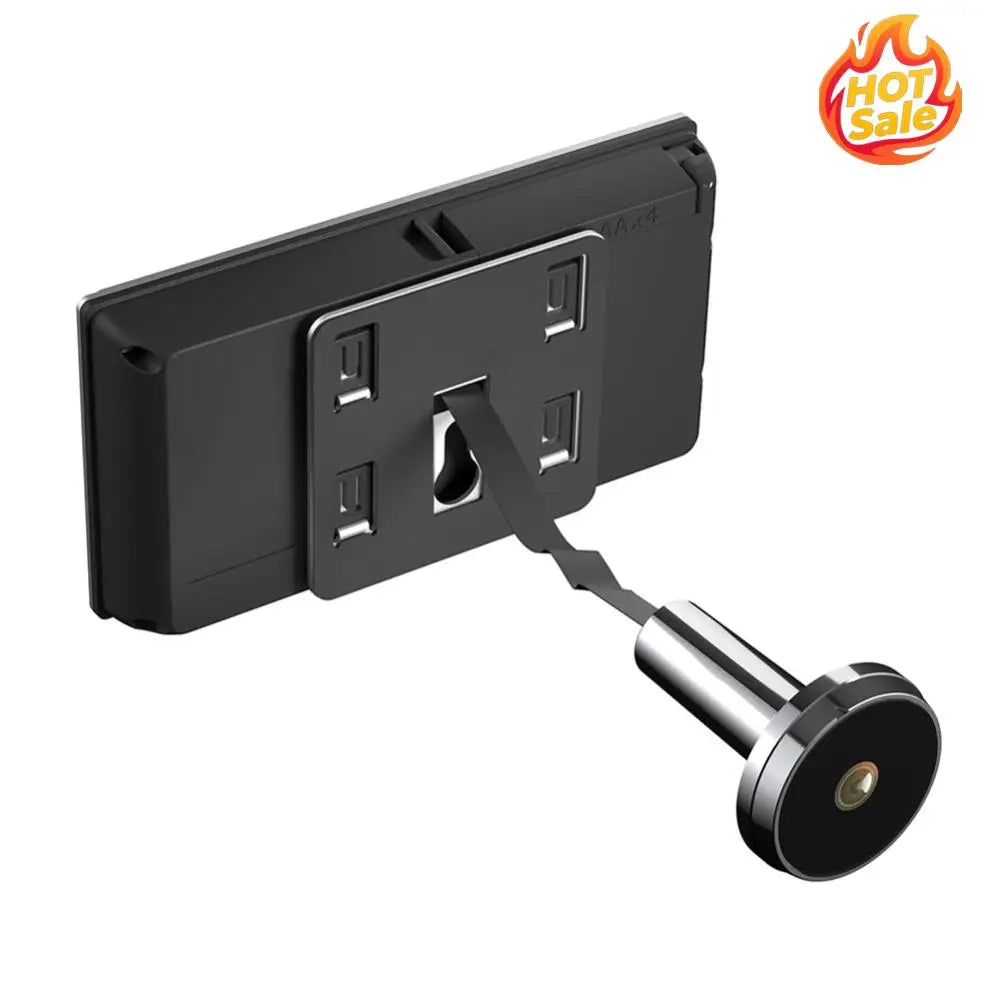 3.5" Wireless Video Doorbell Peephole Camera 120° Wide Angle