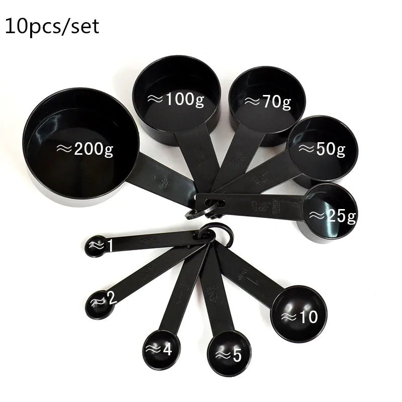 Measuring Spoons & Cups Set 5 or 10pc | Baking Kitchen Tools