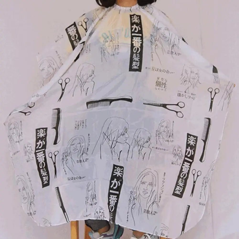 Professional Waterproof Haircut Cape – Barber & Salon Apron