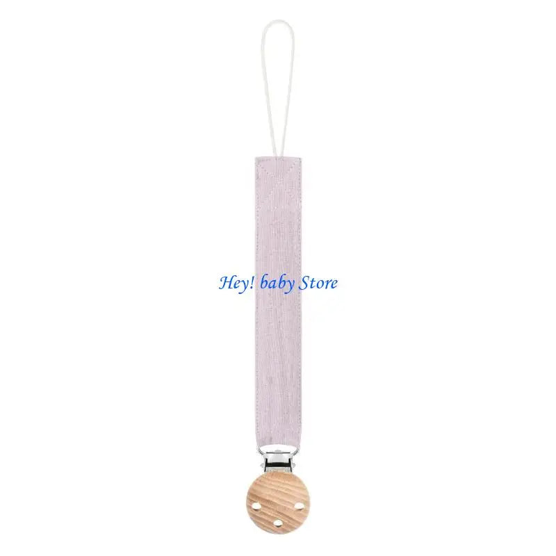 Baby Pacifier Clip Cotton Rope Teether Soother – 25 Colors