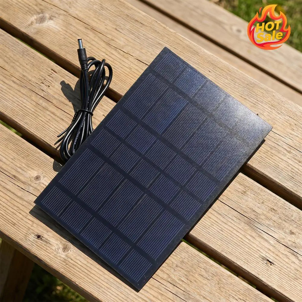 VODOOL 2.5W Portable Solar Panel Charger – Type-C Camping