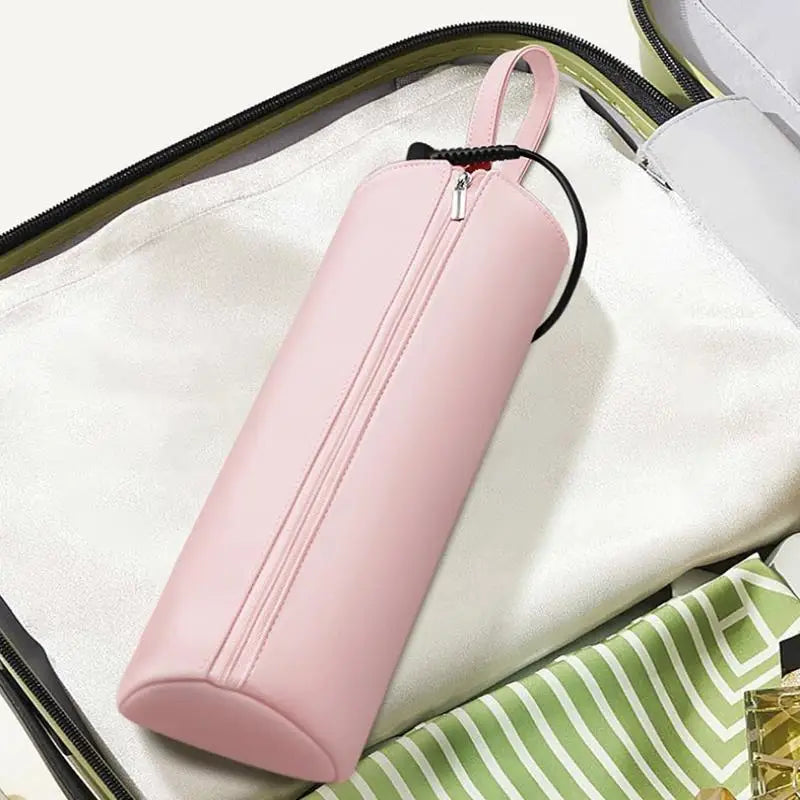 Heat-Proof Aluminum Coating Hair Styling Tool Bag - Wall-Hangable Storage Pouch For Curler, Hair Straightener & Blow Dryer, Mult Peaceful Pleasures Health and Wellness
