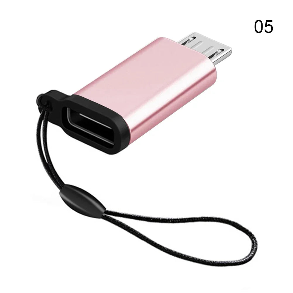 Type-C to Micro USB OTG Adapter | Data & Charging Converter