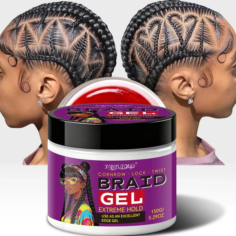 Edge Control Braiding Gel – Carbon Formula, Frizz Taming 150g