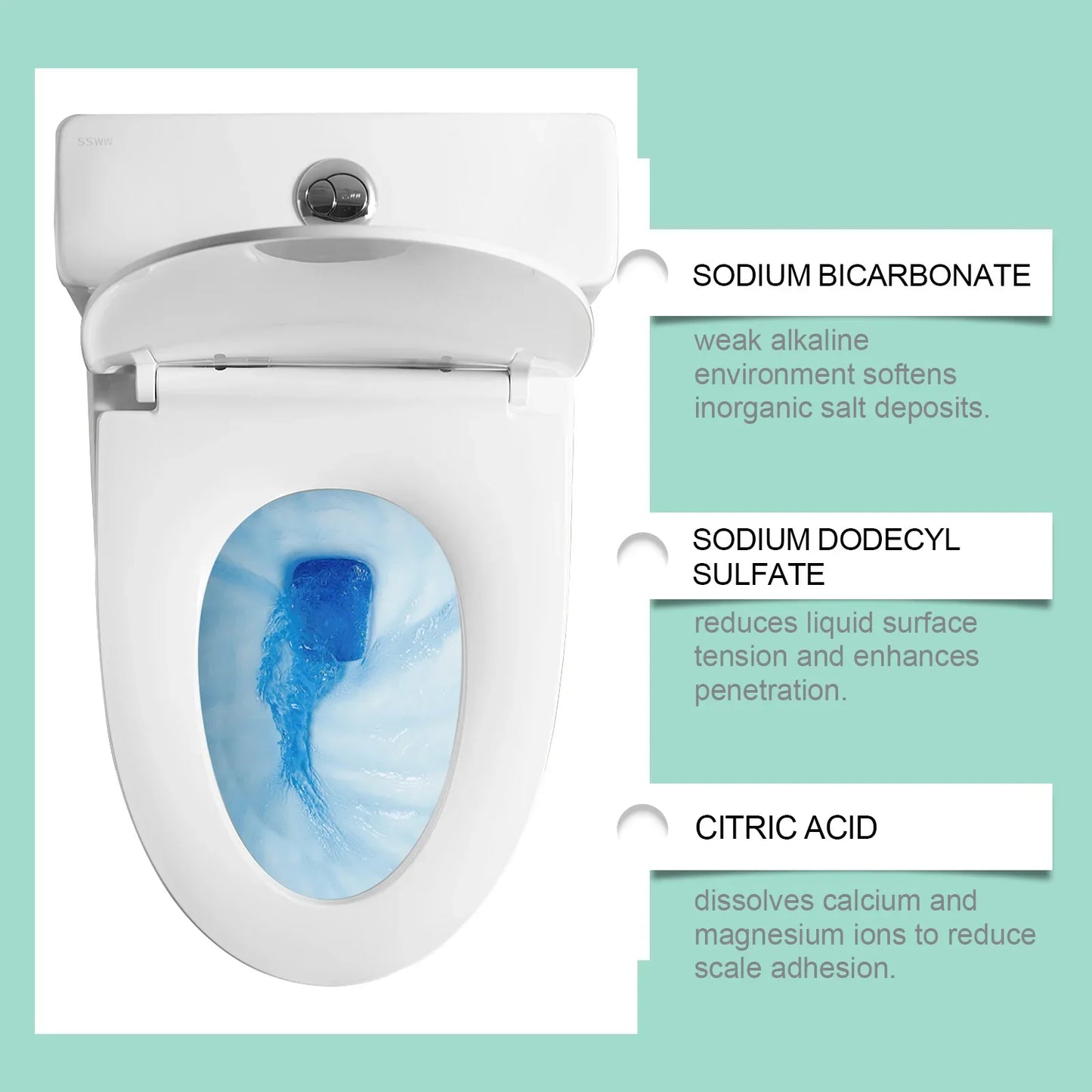 Toilet Cleaning Foam – Descaling, Deodorizing & Fresh