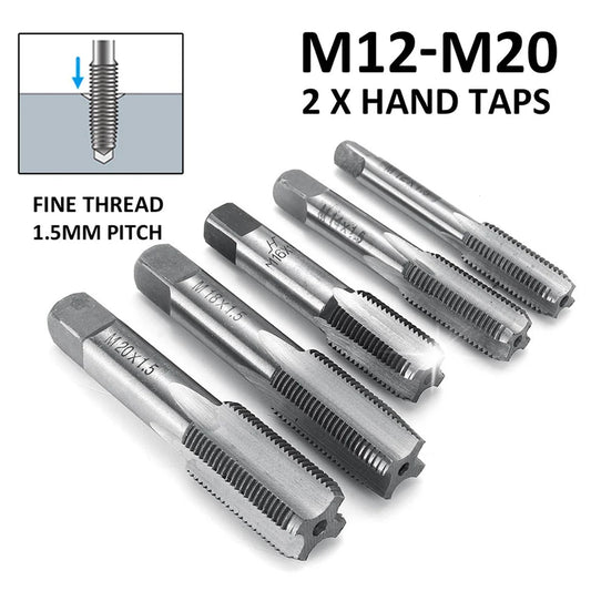 Right Screw Taps Straight Fluted Fine Thread Metric Hand Tap Drill Peaceful Pleasures Health and Wellness