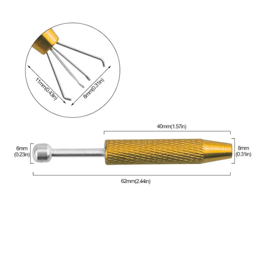 4-Claw Jewelry Grabber & Component Pick-Up Tool | 62mm