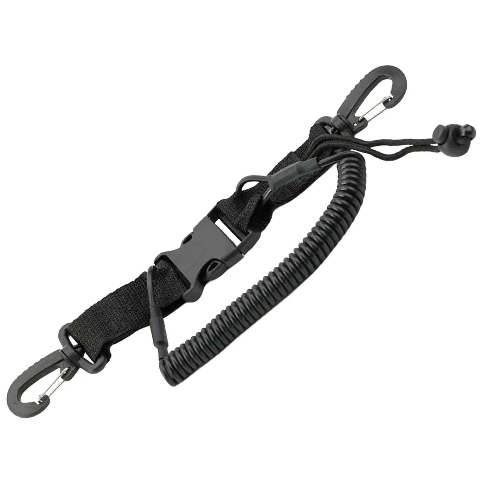 Diving Camera Anti-Loss Lanyard with Built-In Steel Wire for Deep-Sea Use Durable and Secure Accessory Peaceful Pleasures Health and Wellness Pure black