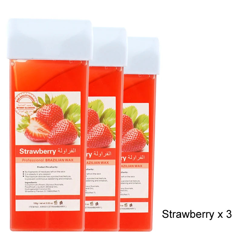 Soft Wax Roller Refill Cartridges for Roll-On Body Waxing